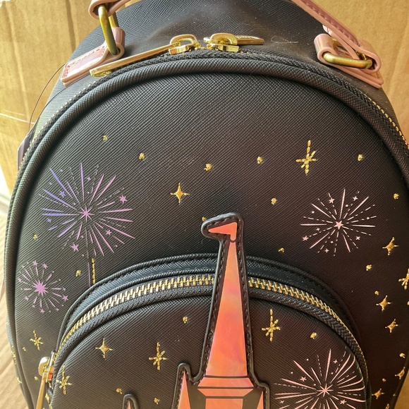 LOUNGEFLY DISNEY  GRAND FINALE  50TH  BKPK NWT - Picture 2 of 6